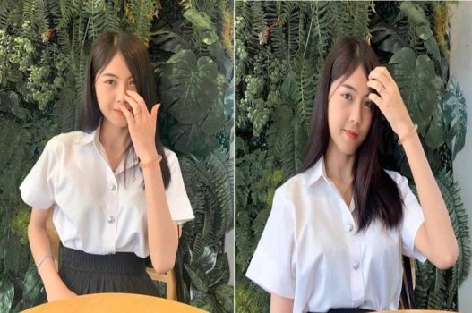 Em học sinh hứng thú thử game khổng lồ